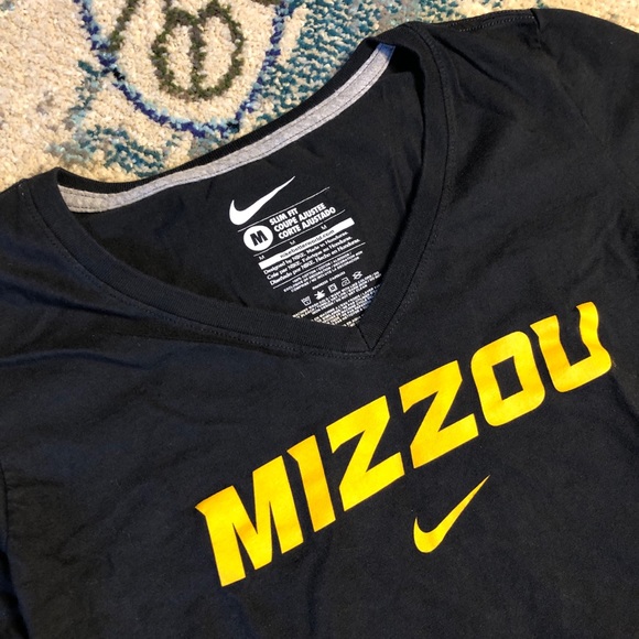Nike Mizzou Slim Fit Cotton Tee - Picture 2 of 4